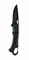 Aluminium foldable knife, Black