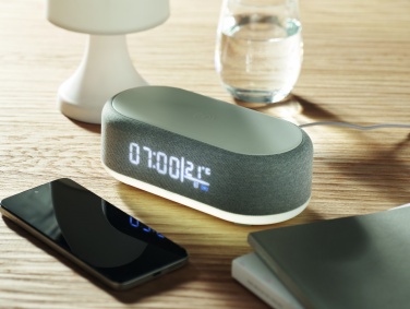 Logo trade corporate gifts image of: 15W wireless charging speaker