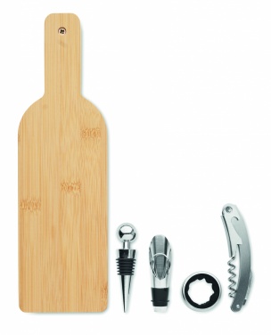 Logotrade promotional merchandise photo of: Bottle shaped wine set