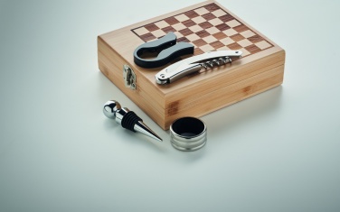 Logotrade promotional gift image of: Chess board wine set