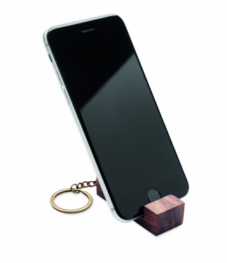 Logo trade promotional gifts image of: Key ring with phone stand