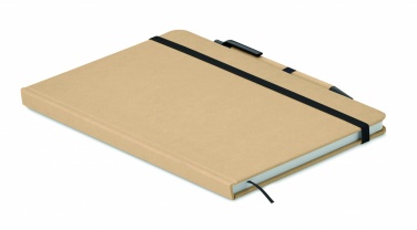Logo trade corporate gift photo of: Caratil A5 notebook in recycled carton