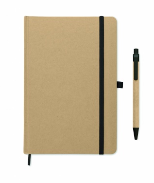 Logotrade business gift image of: A5 notebook in recycled carton