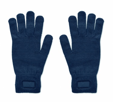 Logotrade promotional gift image of: Knitted gloves in RPET