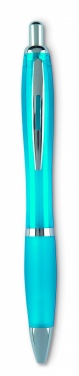 Logo trade promotional items picture of: Riocolor Ball pen in blue ink