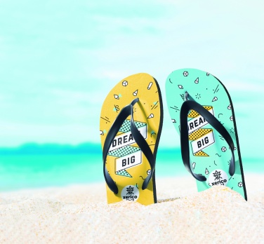 Logo trade promotional items picture of: Sublimation beach slippers