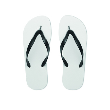 Logo trade corporate gifts image of: Sublimation beach slippers