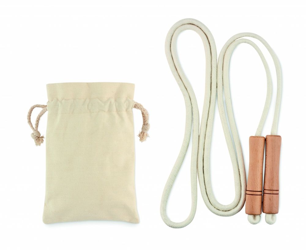 Logo trade promotional merchandise photo of: Cotton skipping rope