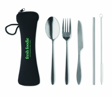 Logotrade promotional merchandise picture of: Cutlery set stainless steel