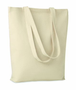 Logo trade promotional gift photo of: Canvas shopping bag 270 gr/m²