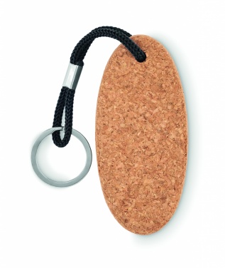 Logo trade promotional giveaways image of: Floating cork key ring Lohja