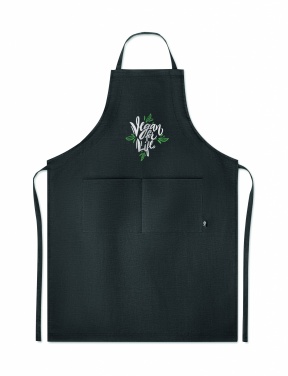 Logo trade promotional item photo of: Hemp adjustable apron 200 gr/m²