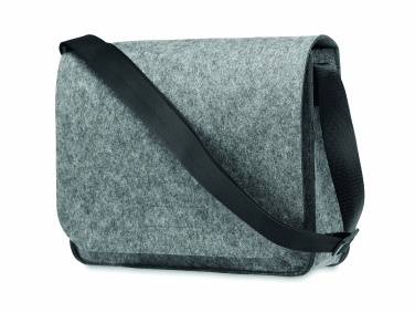 Logo trade promotional giveaways image of: RPET felt laptop bag