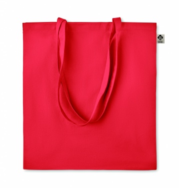 Logo trade promotional items image of: Organic cotton shopping bag