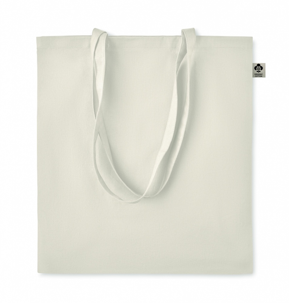 Logo trade corporate gifts picture of: Organic cotton shopping bag