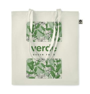 Logotrade promotional giveaway image of: Organic cotton shopping bag