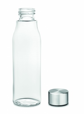 Logo trade corporate gifts picture of: Glass drinking bottle 500 ml