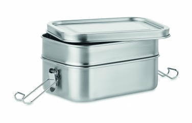 Logo trade promotional merchandise photo of: Stainless steel lunch box