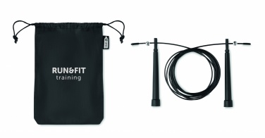 Logotrade promotional product picture of: Speed jumping rope RPET pouch