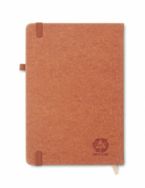 Logotrade promotional item image of: Recycled Leather A5 notebook