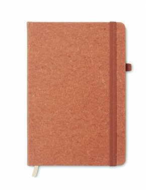 Logotrade promotional product picture of: Recycled Leather A5 notebook