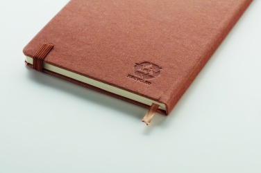 Logo trade promotional items picture of: Recycled Leather A5 notebook