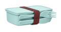 Lunch box with cutlery, Baby Blue