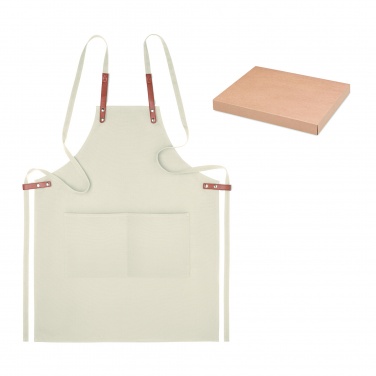 Logo trade promotional items image of: Organic cotton apron 340 gr/m²