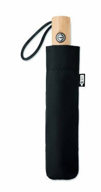 Logo trade promotional giveaways image of: 23 inch 190T RPET umbrella