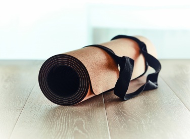 Logo trade promotional products image of: Cork yoga mat