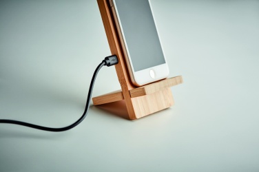 Logo trade corporate gifts picture of: Wireless charger stand 10W