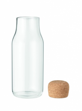 Logotrade corporate gift image of: Glass bottle cork lid 600 ml