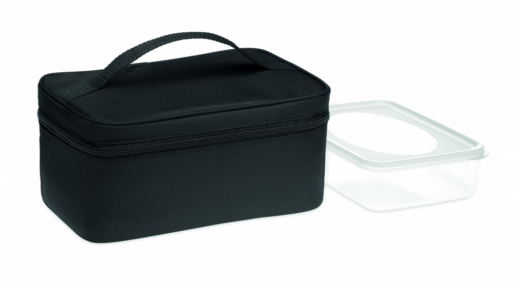 Logo trade promotional giveaways image of: Cooler bag in 600D RPET