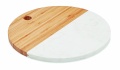 Marble/ bamboo serving board, Wood