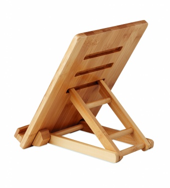 Logotrade advertising products photo of: Bamboo tablet stand TUANUI