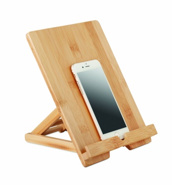 Logotrade promotional gift picture of: Bamboo tablet stand TUANUI