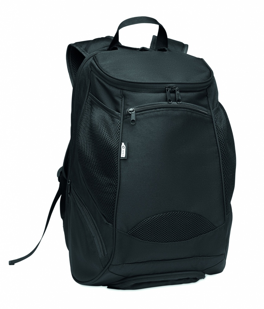 Logo trade promotional gifts picture of: 600D RPET sports rucksack