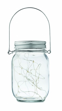 Logotrade corporate gift image of: Solar mason jar outdoor lamp