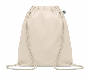 Logotrade promotional merchandise picture of: Organic cotton drawstring bag