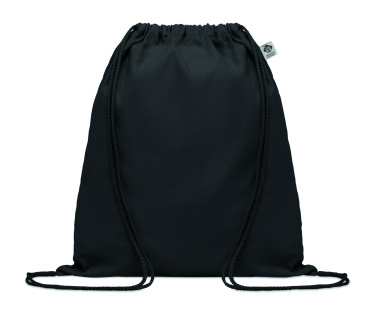 Logotrade promotional giveaways photo of: Organic cotton drawstring bag