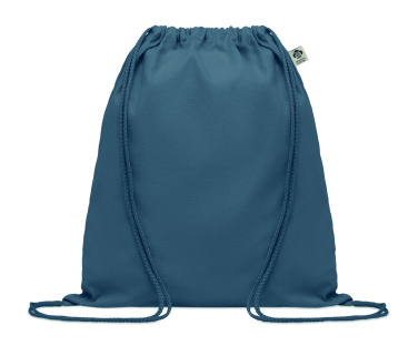 Logo trade advertising products image of: Organic cotton drawstring bag