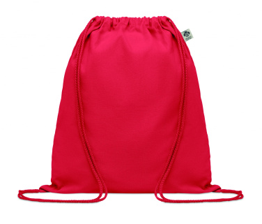 Logotrade promotional giveaways photo of: Organic cotton drawstring bag