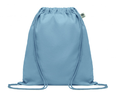 Logotrade advertising products photo of: Organic cotton drawstring bag