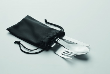 Logotrade advertising product image of: 3-piece camping cutlery set