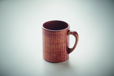 Logo trade promotional items image of: Oak wooden mug 280 ml