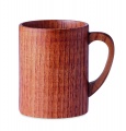 Oak wooden mug 280 ml, Wood