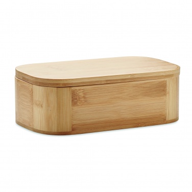 Logo trade promotional product photo of: Bamboo lunch box 1000ml LADEN LARGE