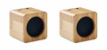 Set of Bamboo wireless speaker, Wood