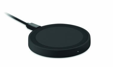 Logo trade promotional gifts picture of: Small wireless charger 15W