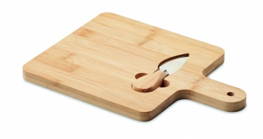 Logotrade promotional items photo of: Cheese board set in bamboo Bremen